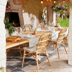 ACACIA Gambe A X Set Di 2 Naturale|CASA Outlet