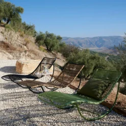 ACAPULCO Sdraio A Dondolo Nero|CASA Clearance