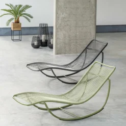 ACAPULCO Sdraio A Dondolo Nero|CASA Clearance