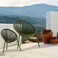 ACAPULCO Sedia Per Bambini Verde|CASA Hot