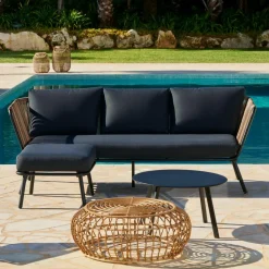 ACAPULCO Set Lounge Naturale|CASA Clearance