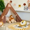 ADVENTURE Tenda Da Gioco Marrone|CASA Outlet