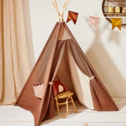 ADVENTURE Tenda Da Gioco Marrone|CASA Outlet