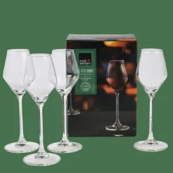 AFTER DINNER Bicchiere Da Porto Set Di 4 Trasparente|CASA Sale