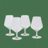 AFTER DINNER Bicchiere Da Cognac Set Di 4 Trasparente|CASA New