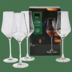 AFTER DINNER Bicchieri Da Whisky Set Di 4 Trasparente|CASA Best