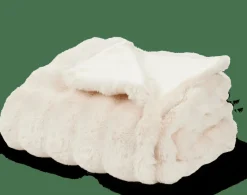 ALVA Plaid Bianco Antico|CASA