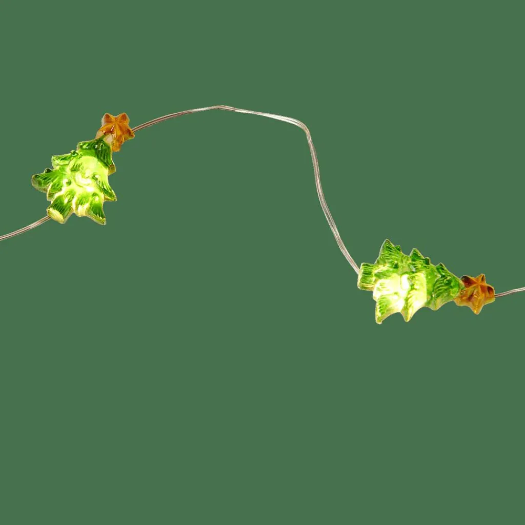 ARO Filo Luminoso Con 20 Luci Led 2 Disegni Rosso, Verde|CASA Clearance