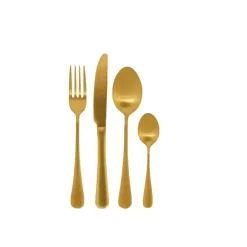 AXELLE Posate 16 Pezzi Dorato|CASA Hot