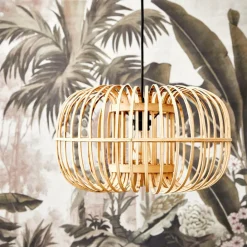 BALU Lampada A Sospensione Naturale|CASA