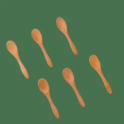 BAMBOO Cucchiaini Set Di 6 Naturale|CASA Clearance