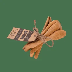 BAMBOO Cucchiaini Set Di 6 Naturale|CASA Clearance