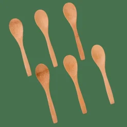 BAMBOO Cucchiaini Set Di 6 Naturale|CASA