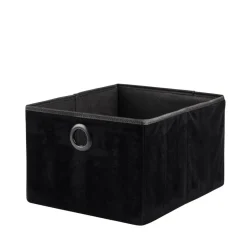BASIC Cesta Pieghevole Nero|CASA Outlet