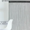 BLACK Tenda Con Frange Nero|CASA Online