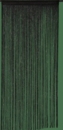 BLACK Tenda Con Frange Nero|CASA Online