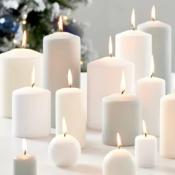 BOLA Candela Sferica Bianco|CASA Online