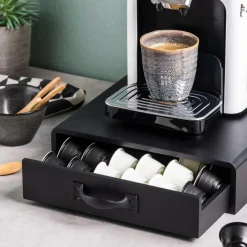 CAFE Cassetto Per Capsule Per Capsule Di Caffè Nero|CASA Online