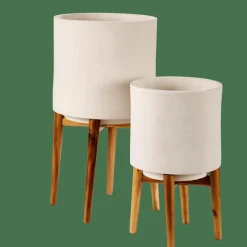 CHIARO Vaso Per Piante Bianco|CASA New