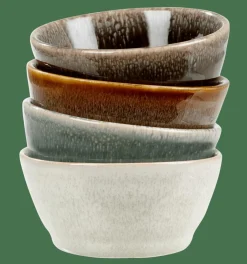 COZY Ciotole Aperitivo 8 CL Marrone|CASA New