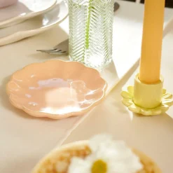 DAHLIA Piatto Arancione|CASA