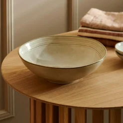 EARTH MARL Ciotola 1,5 L Crema|CASA Outlet