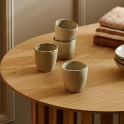 EARTH MARL Mug 10 CL Crema|CASA Clearance