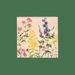 ECO FLORAL Set Di 20 Tovaglioli Vari Colori|CASA Clearance