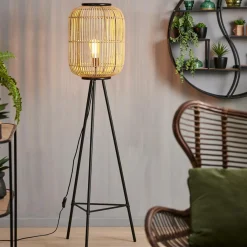 EMILIE Lampada Da Terra Nero|CASA Hot