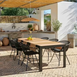 ETHAN & LOIC Set Da Giardino Nero|CASA Outlet
