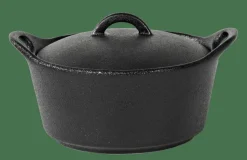 FERO Cocotte Con Coperchio 40 CL Nero|CASA Online