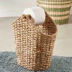 FLORES Porta Carta Igienica E Portariviste Naturale|CASA Discount