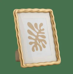 FLOWY Cornice Dorato|CASA