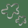 GINGERBREAD Stampini Set Di 2 Argentato|CASA Clearance
