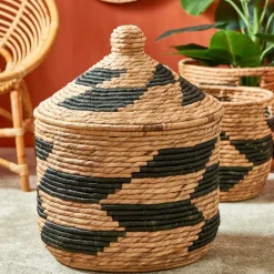 GUATEMALA Cesto Nero, Naturale|CASA Discount