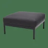 HANNA Lounge Poggiapiedi Nero, Naturale|CASA Discount