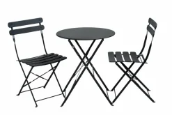 IMPERIAL Set Bistro Rotondo Nero|CASA Hot