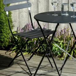 IMPERIAL Set Bistro Rotondo Nero|CASA Hot