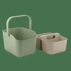 JASMIN Secchio/contenitore 2 In 1 Verde|CASA Clearance