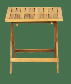 JOSHUA Tavolo Pieghevole Marrone|CASA Clearance