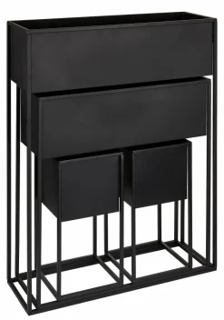 LARGO Vaso Per Piante Nero|CASA Hot