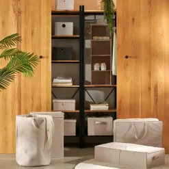 LINOLUX Cesta Portatutto Grigio Scuro|CASA Sale