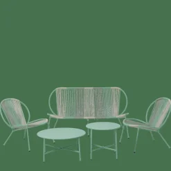LUGO Set Lounge Aqua|CASA Discount