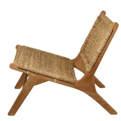 MADURA Sedia Lounge Naturale|CASA Discount