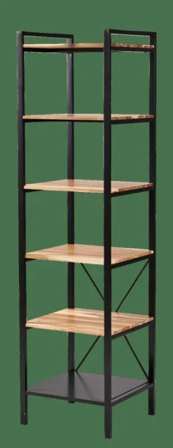 MARCEL Scaffale Da Parete Nero|CASA