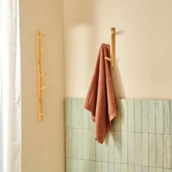 MINERAL Asciugamano Terracotta|CASA Outlet