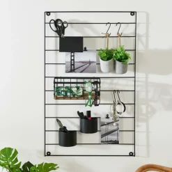 MODULAR Organiser Da Parete Nero|CASA Discount