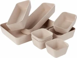 MODULAR SAND Cesto Di Metallo Beige|CASA Online