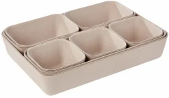 MODULAR SAND Cesto Di Metallo Beige|CASA Online