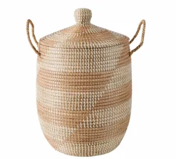 MODULAR SAND Cesto Di Metallo Beige|CASA New